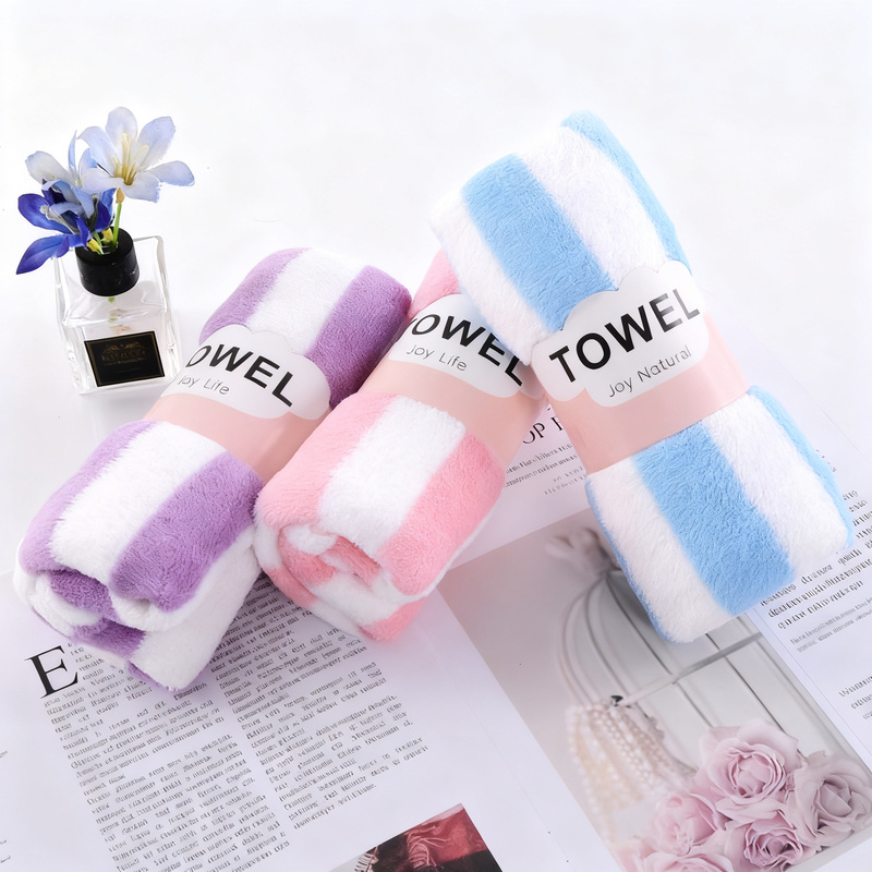Korallenfleece Handtuch