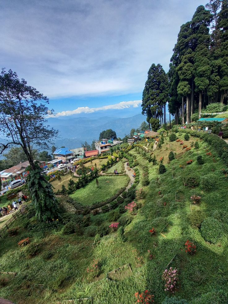 The iconic Eco Park structures at Lamahatta