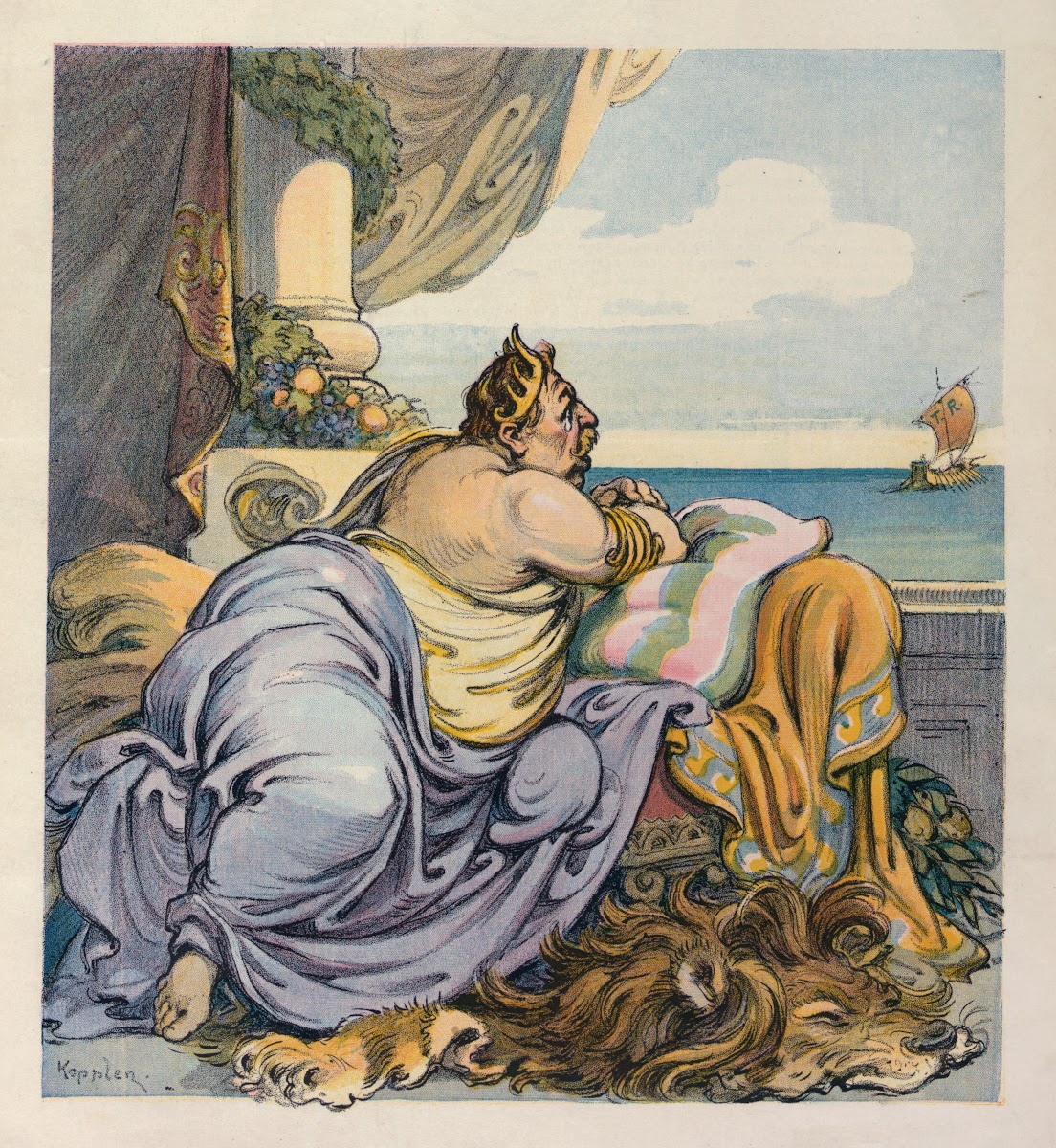 Big Bill Dido and the sailing of Aeneas 1909