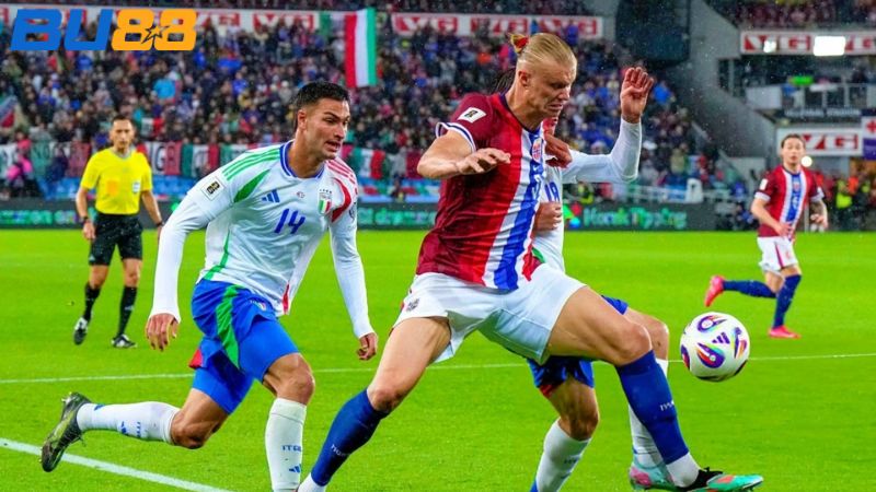 Phong độ gần đây giữa Ý - Na Uy