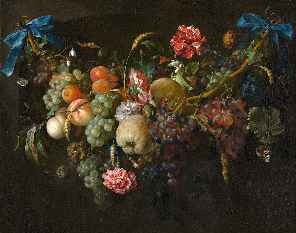 Garland of Fruit and Flowers probably 1650   1660