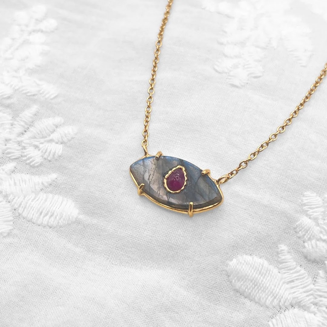 Колье Ayin LABRADORITE