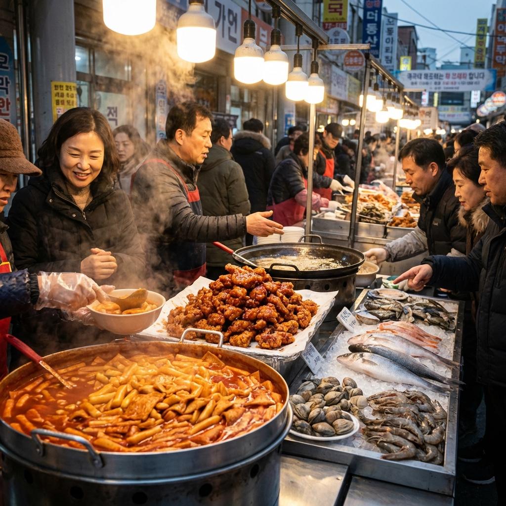 미식 탐험! 강릉 & 속초 중앙시장: 아이와 함께 즐기는 현지인 추천 메뉴