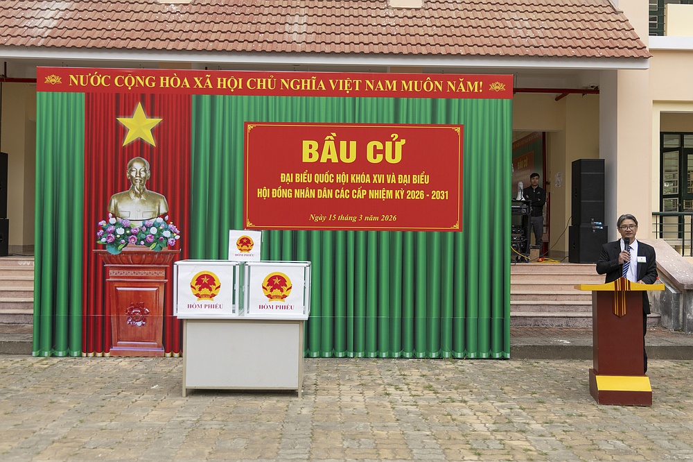 Trường Đại học Tây Bắc phối hợp tổ chức thành công bầu cử Đại biểu Quốc hội khoá XVI và Hội đồng nhân dân các cấp nhiệm kỳ 2026 - 2031