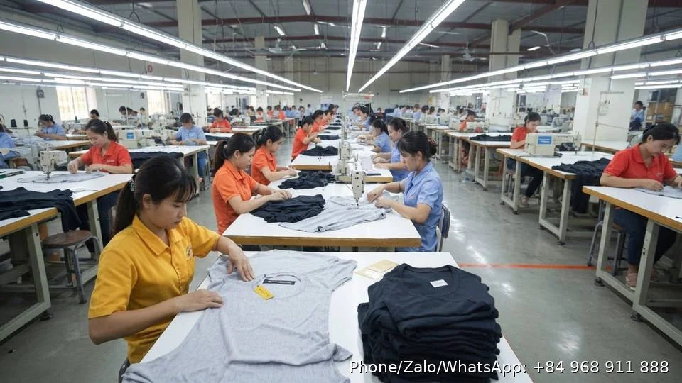 T-Shirt Printing - Gold Garment Vietnam
