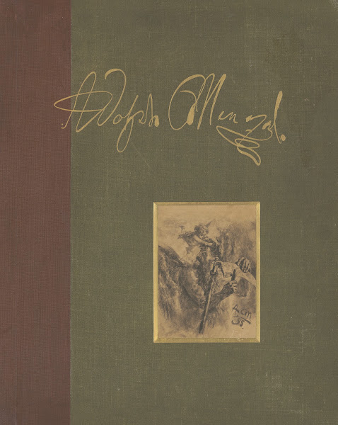 Das Werk Adolf Menzels  Cover 1895