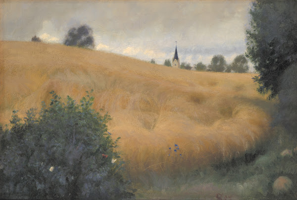 A Rye Field near Svanninge 1886   1887