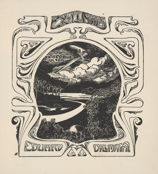 Ekslibris Eduard Dillmann 1903