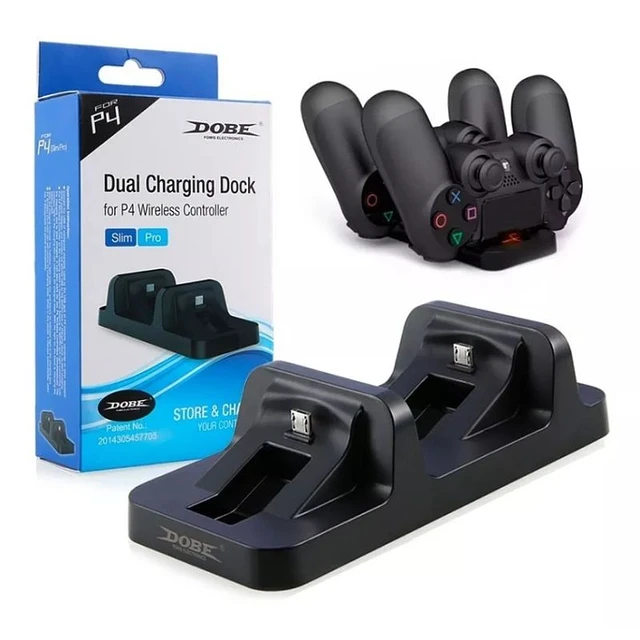 Carga simultánea para mandos Wireless Slim y Pro De PS4