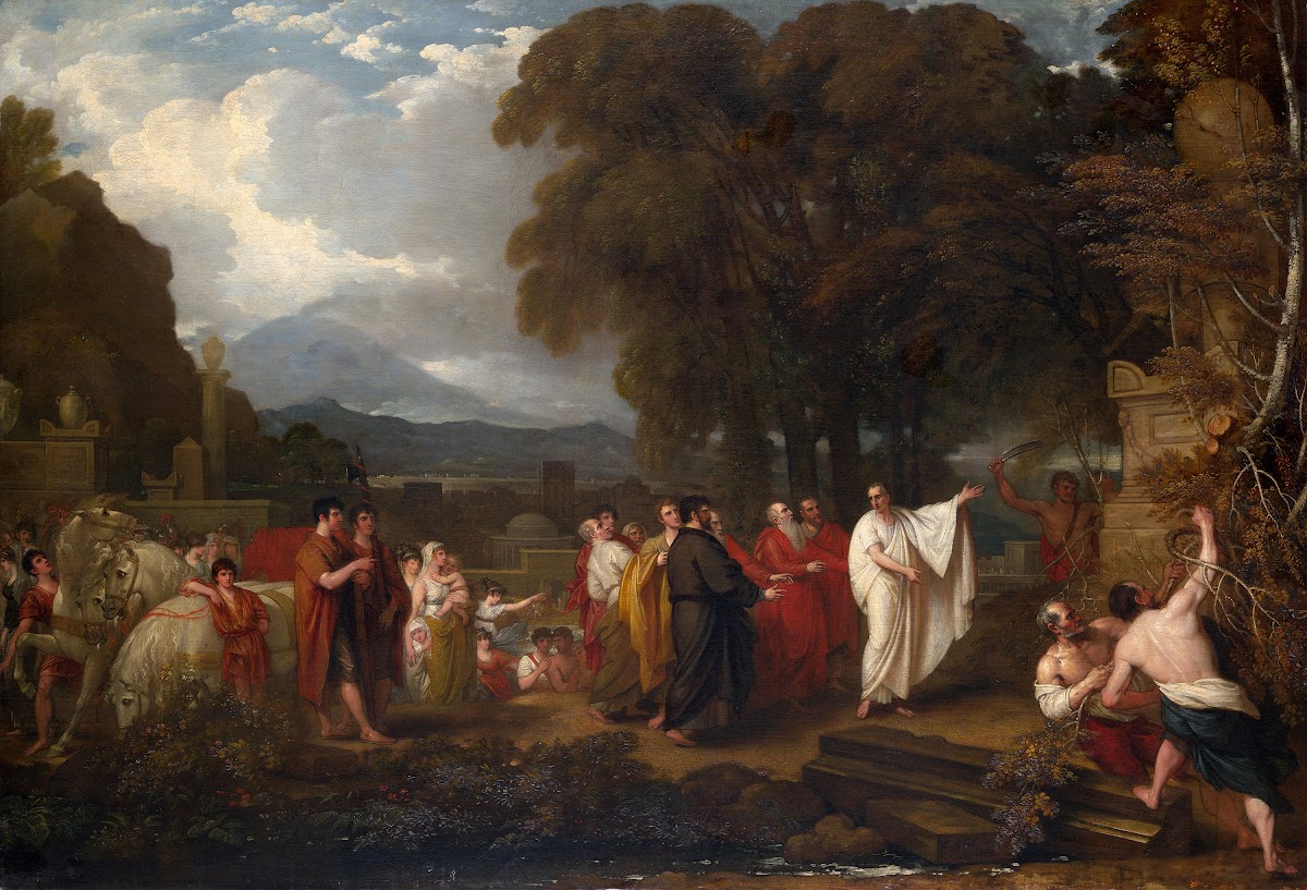 Cicero Discovering the Tomb ofArchimedes 1804
