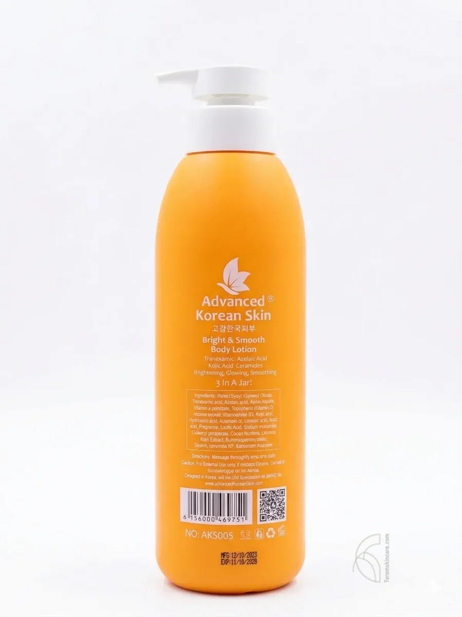 Advanced Korean Skin Bright and Smooth Body Lotion
