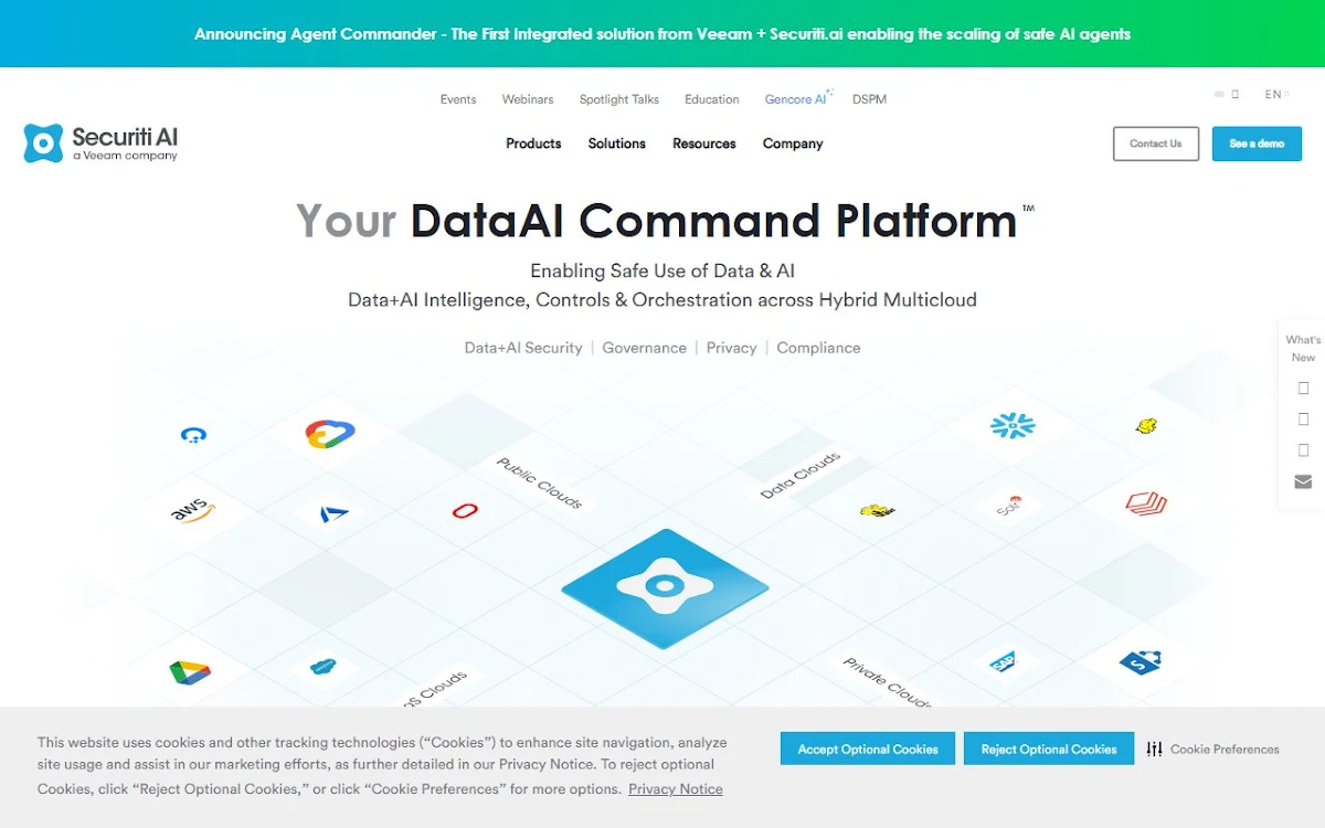 Captura de PRIVACI.ai by SECURITI.ai