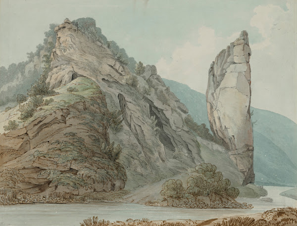 Ilam Rock Dovedale 1789