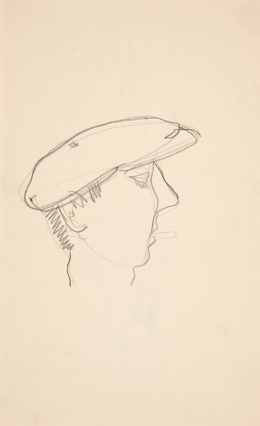 Head of Man Smoking early 20thcentury