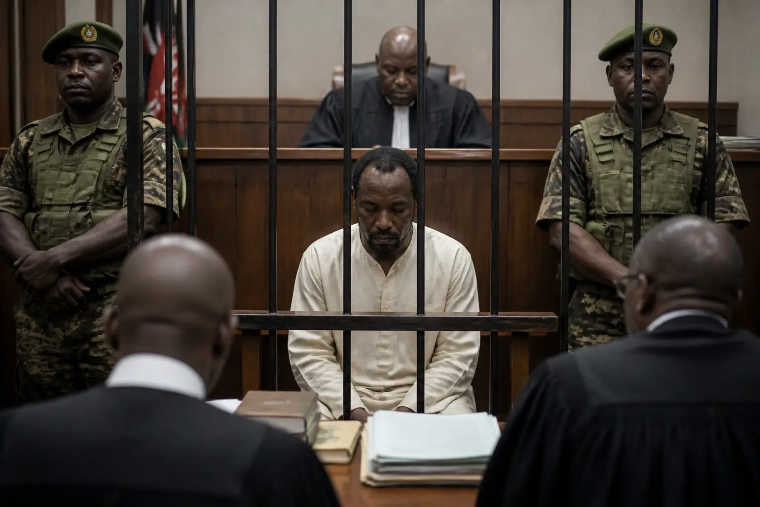 Editorial image for Kenyan starvation cult leader found guilty of murder of 190 children and one adult