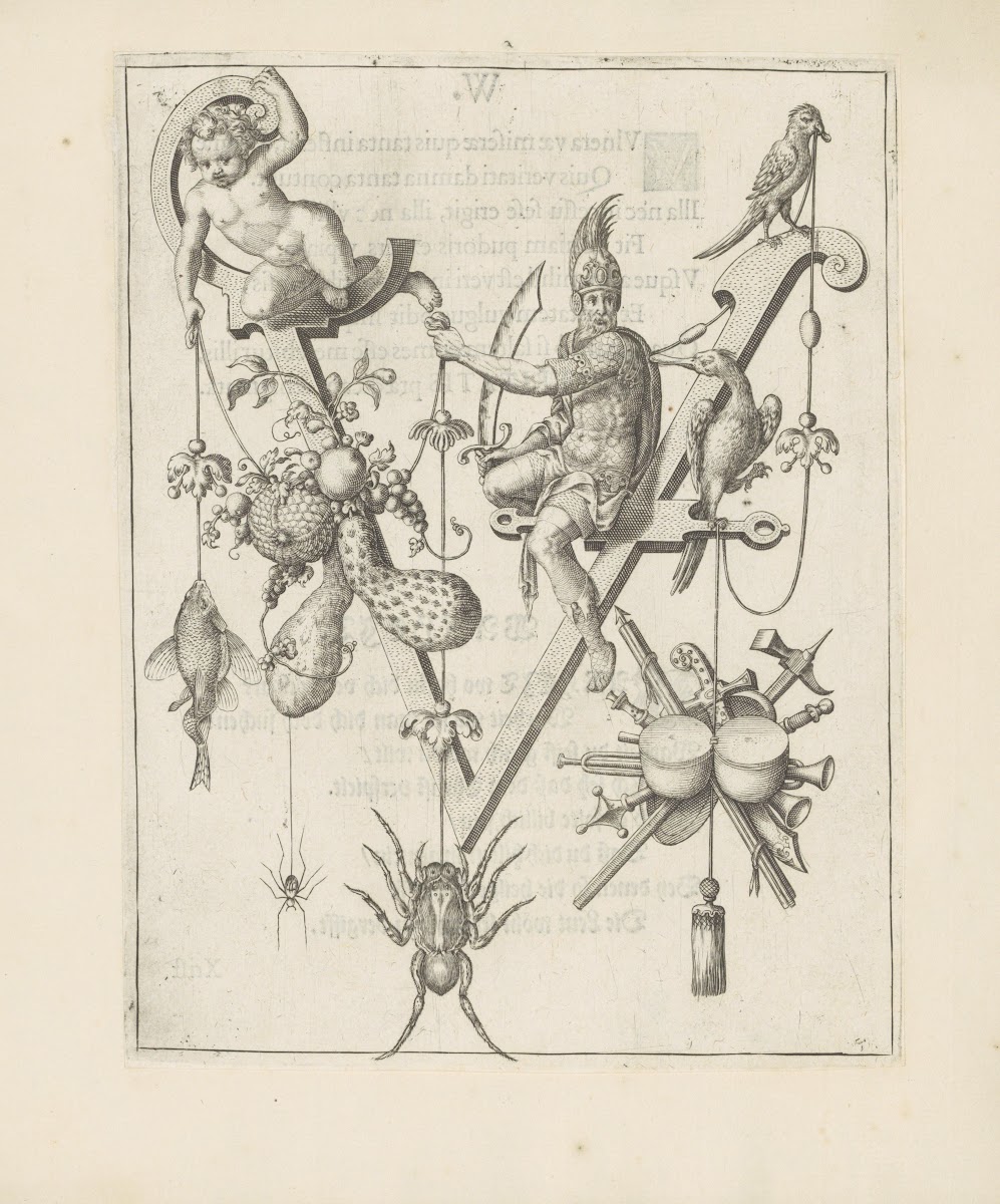 Letter V U with Uriah 1595