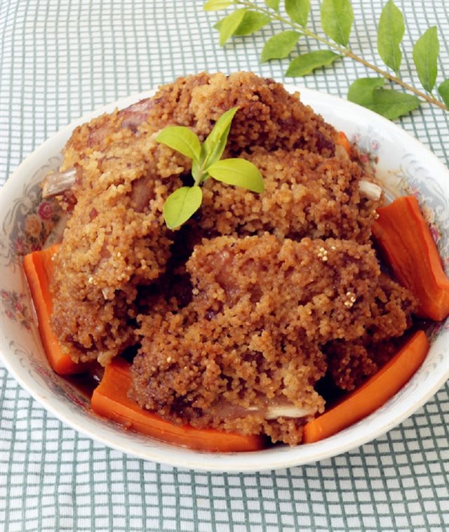 Sườn Non Hấp Hạt Kê
