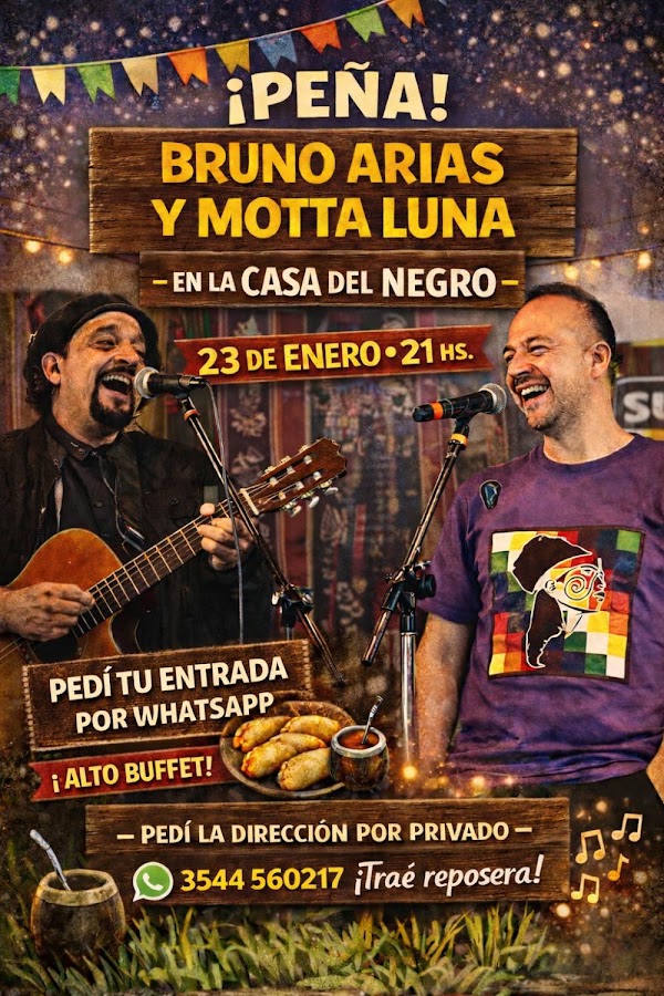 ¡PEÑA! BRUNO ARIAS Y MOTTA LUNA