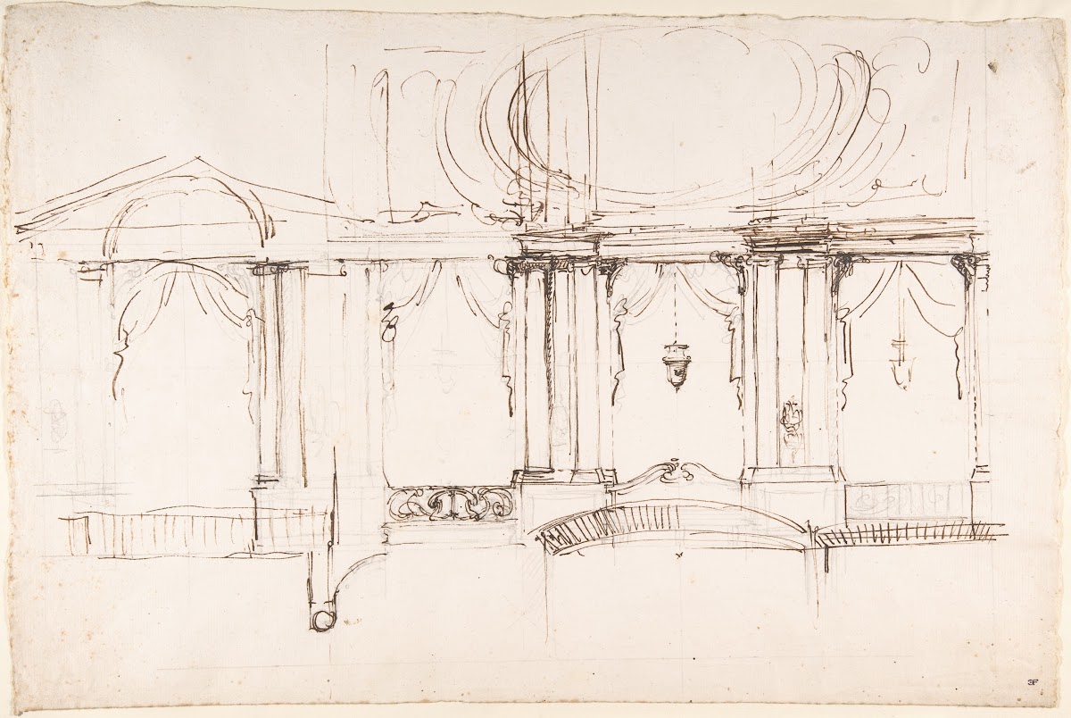 Design For A Theater Interior 17001773