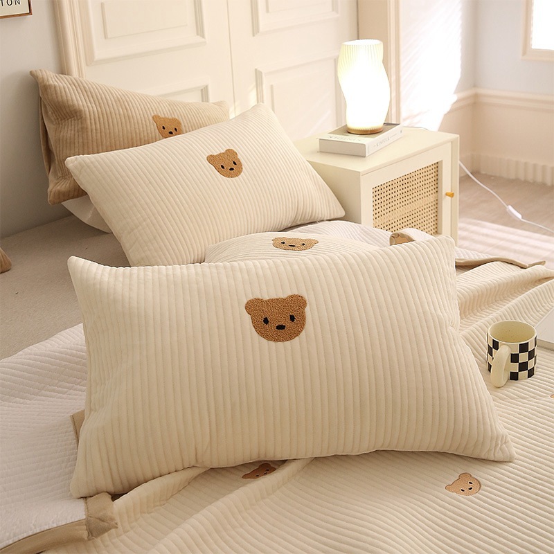 Double-sided Baby fur bed cover, Korean style