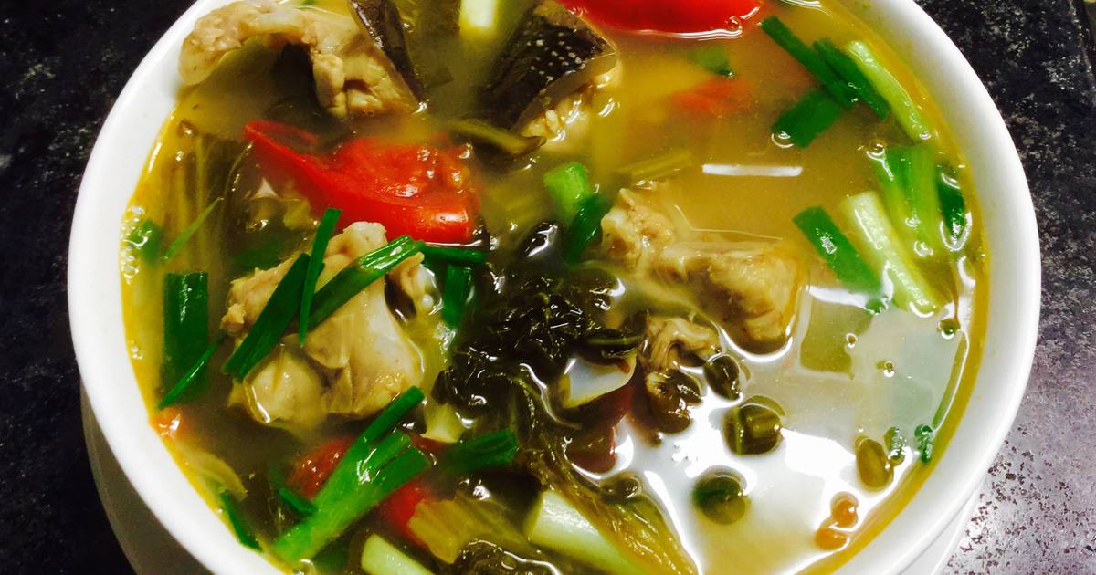 Cá đuối nấu dưa chua