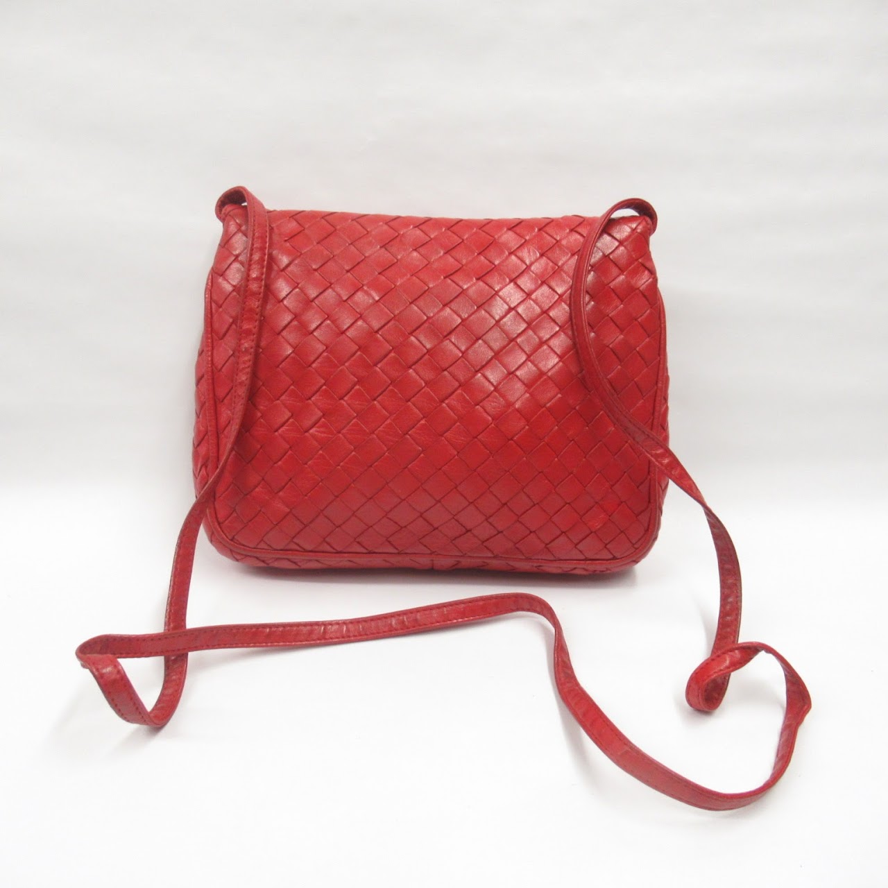 Bottega Veneta Vintage Intrecciato Crossbody Bag