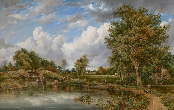 Dedham Lock on the River Stour