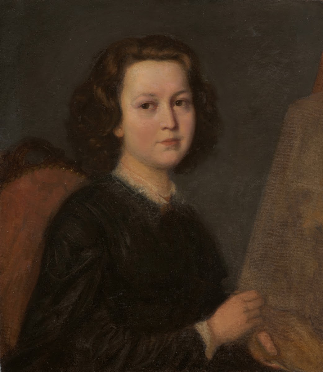 Portrait Of JóZefa Geppert 1870 1875