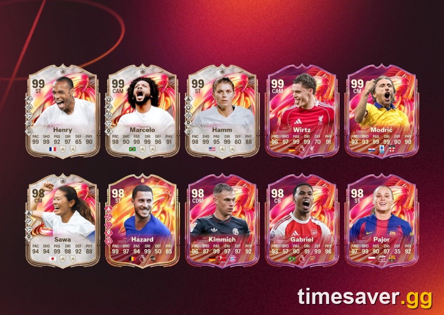 EA FC 26 FUTTIES Team 2 — all promotional player cards from the Season 9 release