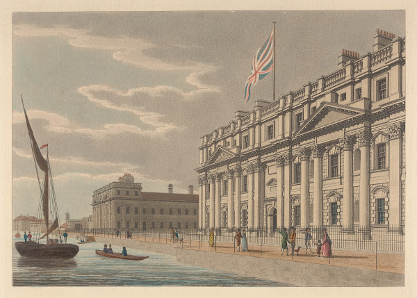 North Front of Greenwich Hospital 1799