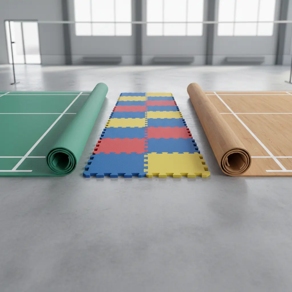 Jenis-jenis karpet badminton yang tersedia di pasaran