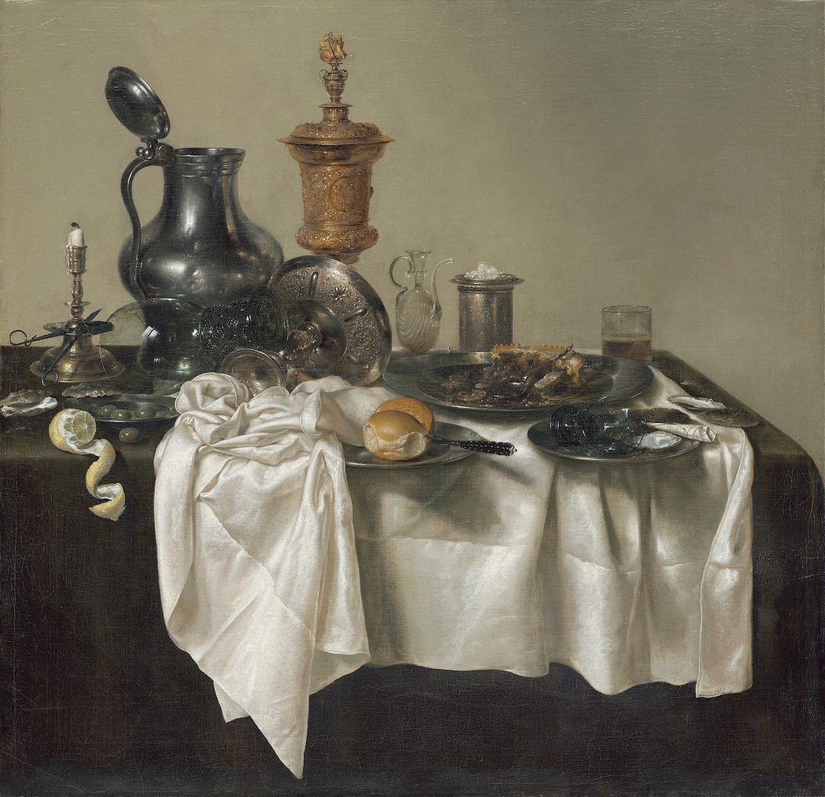Banquet Piece with Mince Pie 1635