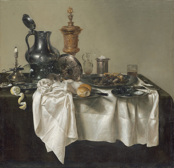 Banquet Piece with Mince Pie 1635