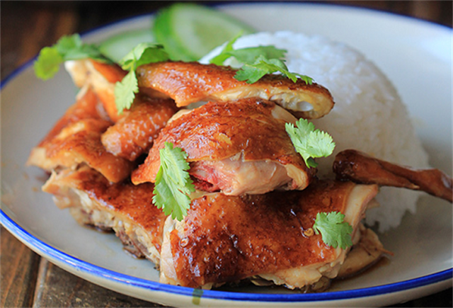Cơm Gà Sốt Xì Dầu
