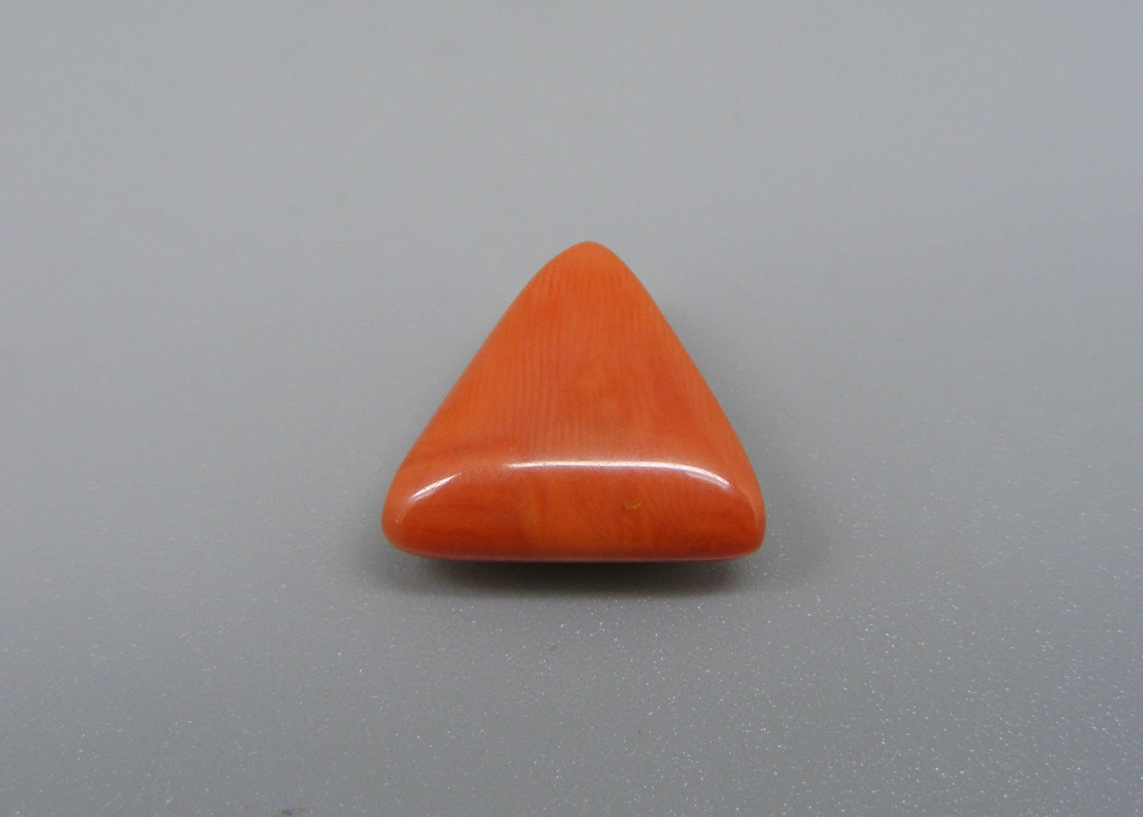 Natural Triangle Red Coral