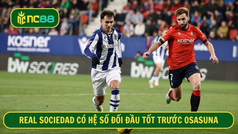 Osasuna bị đánh giá thấp nhờ hiệu số đối đầu kém