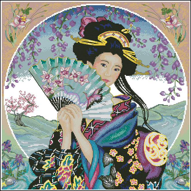 DIM35206 Enchanting Geisha