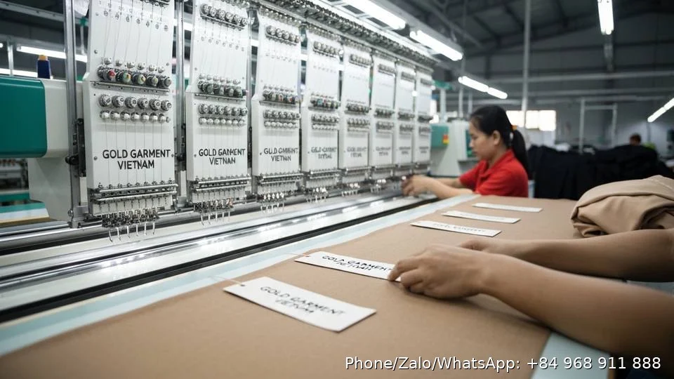 Garment Tags - Gold Garment Vietnam
