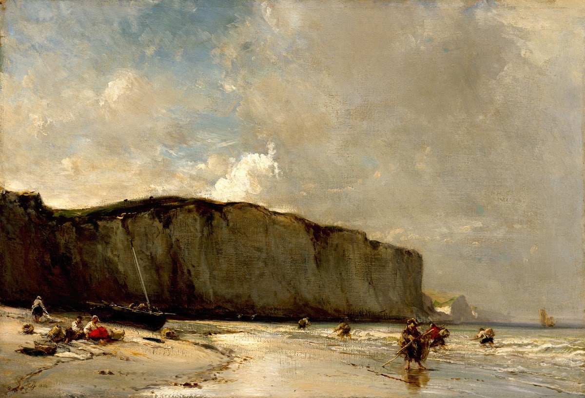 View Along the Norman Coast 1852