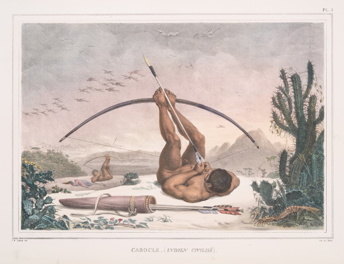 Cabocle Indien civilisé 1834   1839