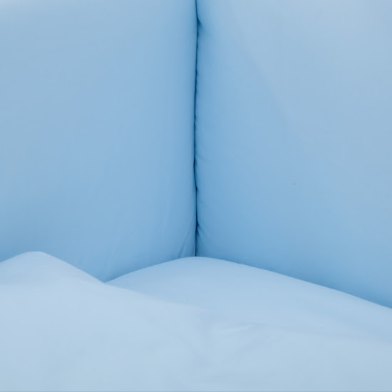 Bedding set for a baby crib 6 el Twins Beau blue
