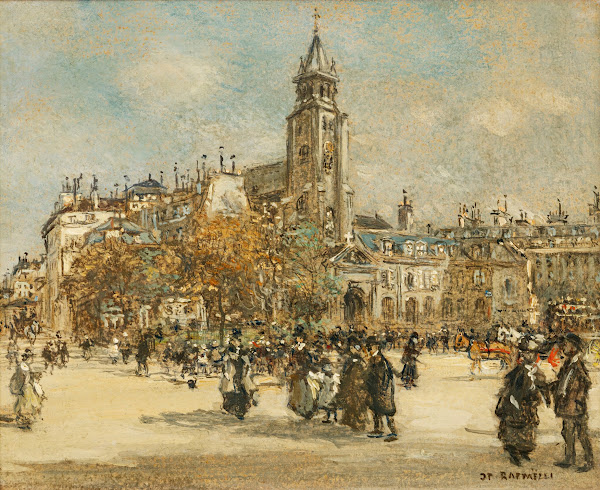 Place deSaint Germain des Prés Paris