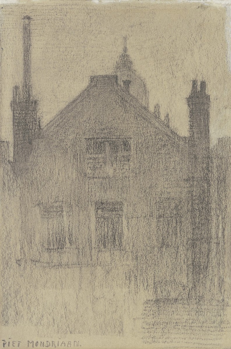 Upper Façade of House on the Hemonylaan Amsterdam ca 1900