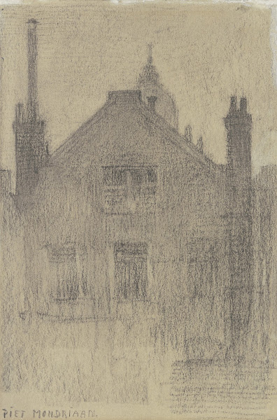 Upper Façade of House on the Hemonylaan Amsterdam ca 1900