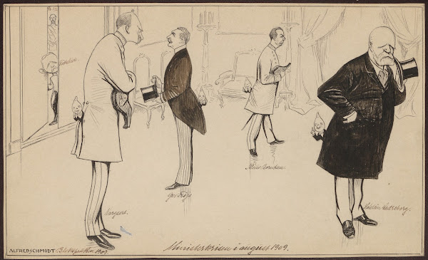 During The Ministerial Crisis In August 1909 1909