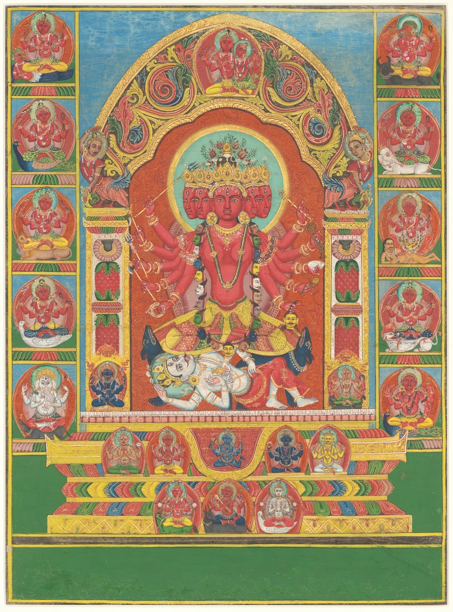 Goddess Tripurasundari 20th century