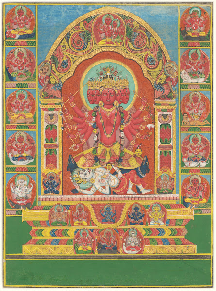 Goddess Tripurasundari 20th century
