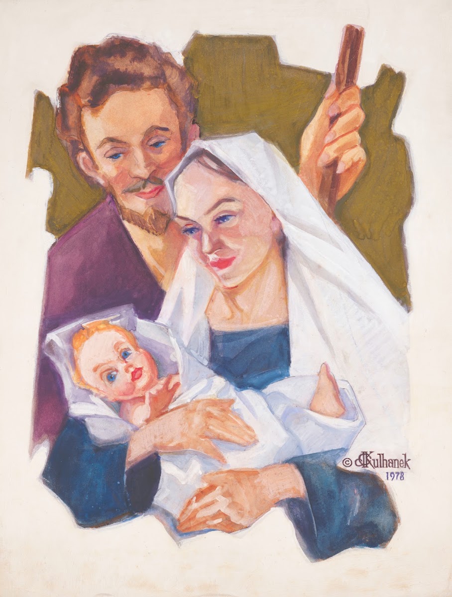 Holy Family Christmas 1978