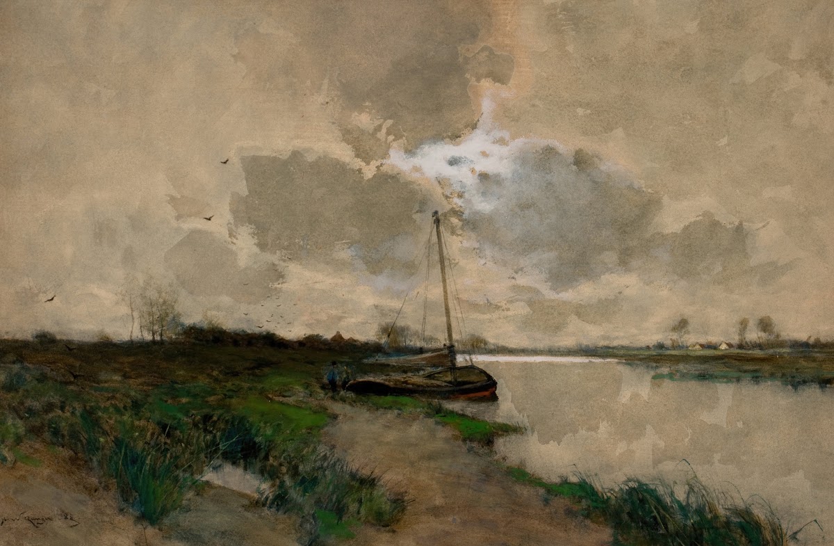On the Scheldt Holland 1885