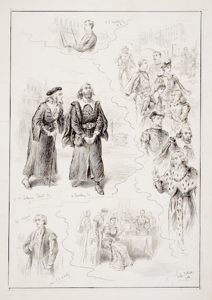 Merchant of Venice Mr Arthur Bourchier as Shylock Oxford University Philothespia